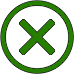 An exit symbol